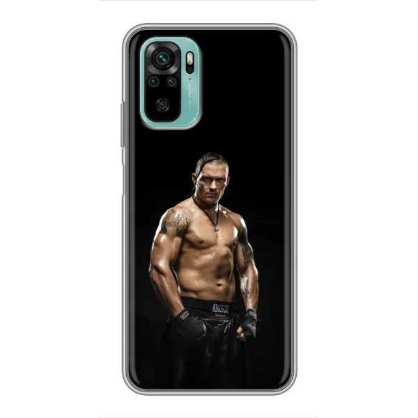 Чехол с принтом «Чемпион Александр Усик» для Xiaomi Redmi Note 10