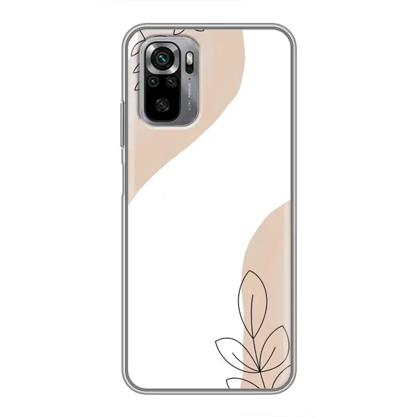Чехол с принтом «Нюдовая веточка абстракция» для Xiaomi Redmi Note 10S