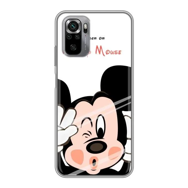 Чехол с принтом «Маус Микки» для Xiaomi Redmi Note 10S Чехол с принтом «Маус Микки» для Xiaomi Redmi Note 10S