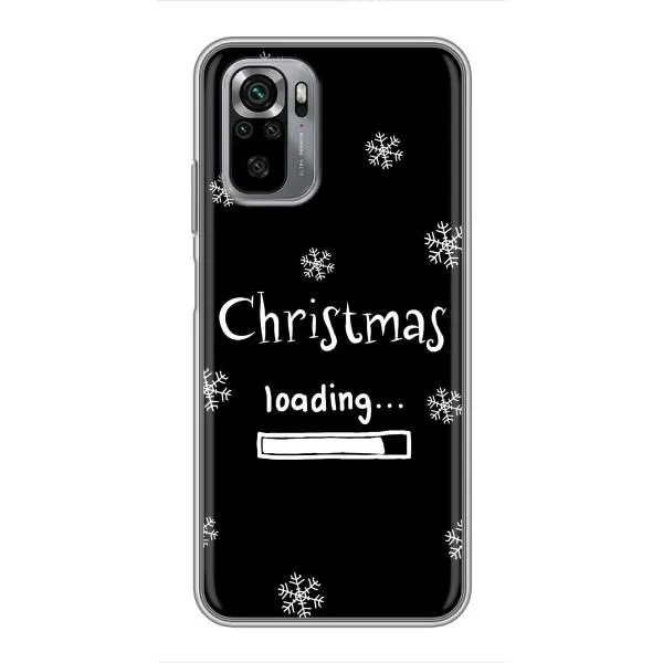 Чехол с принтом «Christmas loading» для Xiaomi Redmi Note 10S Чехол с принтом «Christmas loading» для Xiaomi Redmi Note 10S