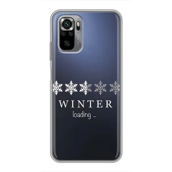 Чехол с принтом «Winter loading» для Xiaomi Redmi Note 10S