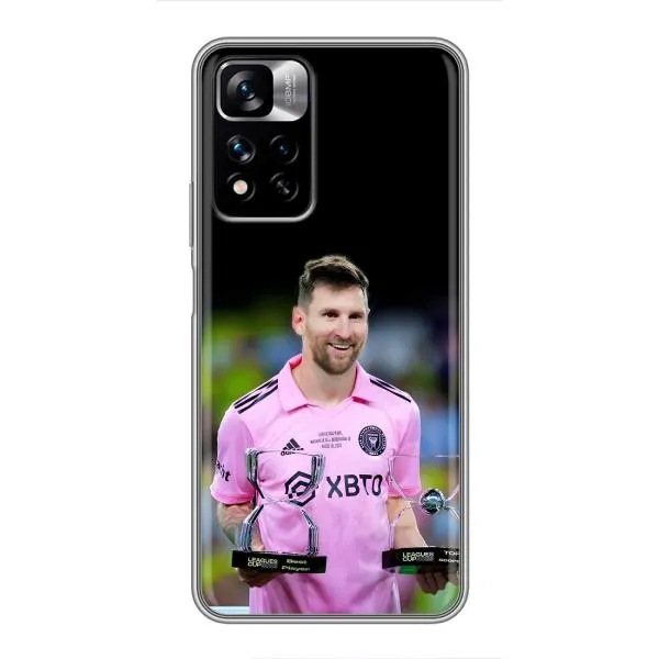 Чехол с принтом «Кубки Месси» для Xiaomi Redmi Note 11 Pro Plus Чехол с принтом «Кубки Месси» для Xiaomi Redmi Note 11 Pro Plus