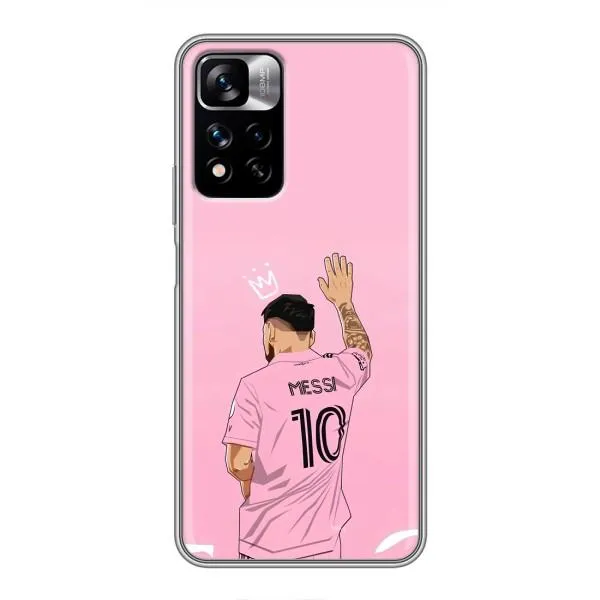 Чехол с принтом «Месси Маями» для Xiaomi Redmi Note 11 Pro Plus Чехол с принтом «Месси Маями» для Xiaomi Redmi Note 11 Pro Plus