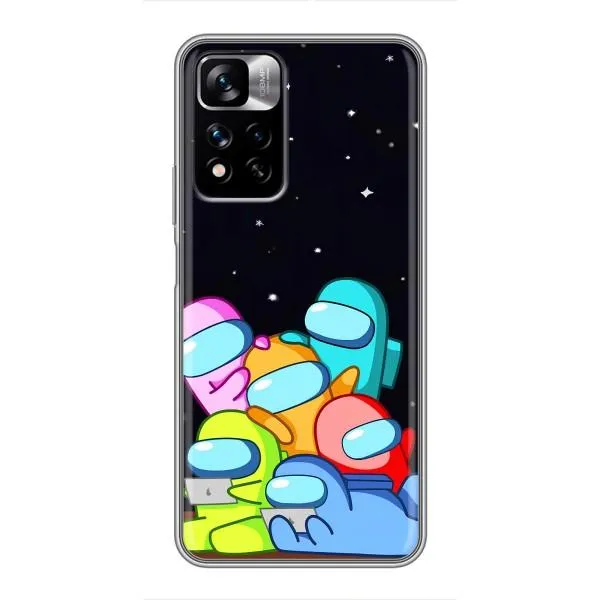 Чехол с принтом «Скины в космосе» для Xiaomi Redmi Note 11 Pro Plus