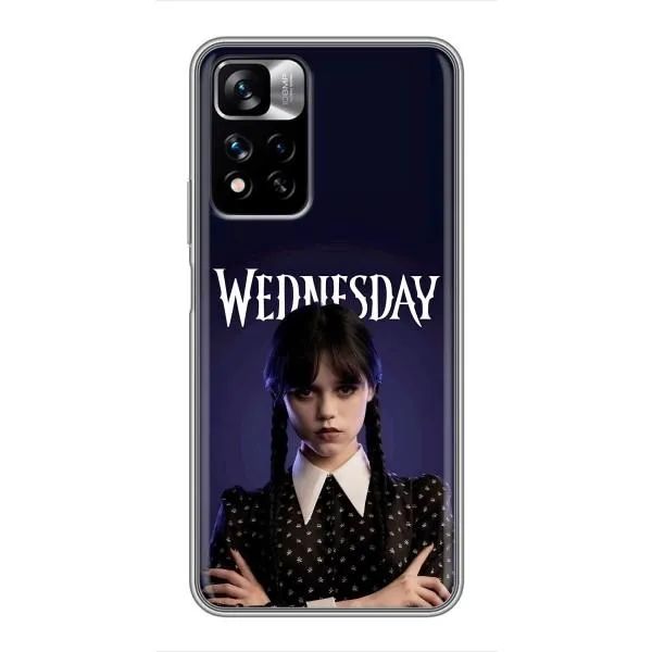 Чехол с принтом «Wednesday» для Xiaomi Redmi Note 11 Pro Plus