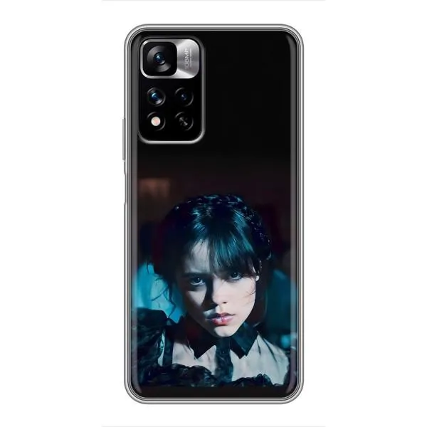 Чехол с принтом «взгляд Уэнздей» для Xiaomi Redmi Note 11 Pro Plus Чехол с принтом «взгляд Уэнздей» для Xiaomi Redmi Note 11 Pro Plus