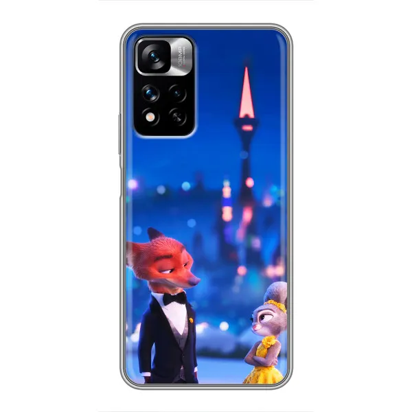 Чехол с принтом «Романтический вечер Зверополис» для Xiaomi Redmi Note 11 Pro Plus