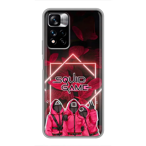 Чехол с принтом «Охранники Игра кальмара» для Xiaomi Redmi Note 11 Pro Plus