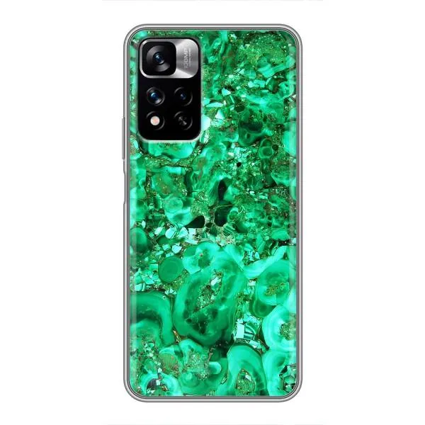 Чехол с принтом «Салатный Мрамор» для Xiaomi Redmi Note 11 Pro Plus