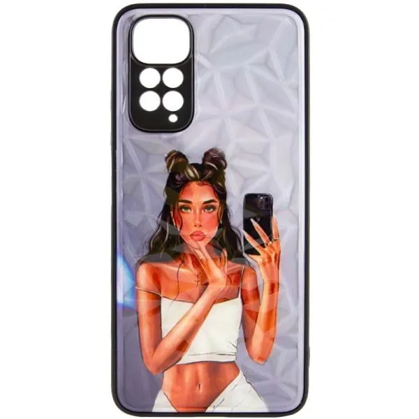 TPU+PC чохол Prisma Ladies для Xiaomi Redmi Note 11 Pro 4G/5G / 12 Pro 4G — Black in White — фото 1