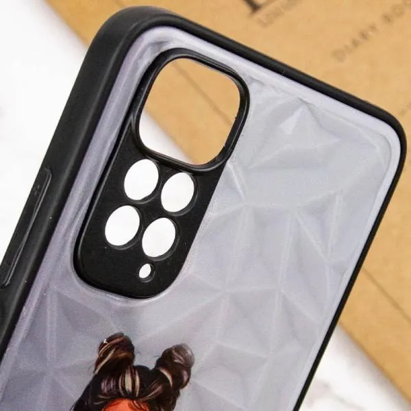 TPU+PC чохол Prisma Ladies для Xiaomi Redmi Note 11 Pro 4G/5G / 12 Pro 4G — Black in White — фото 3