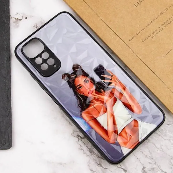TPU+PC чохол Prisma Ladies для Xiaomi Redmi Note 11 Pro 4G/5G / 12 Pro 4G — Black in White — фото 4