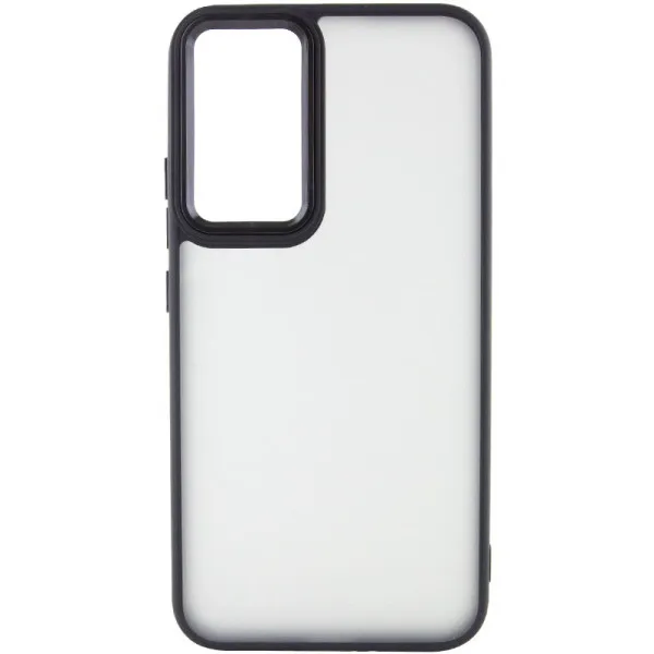 Чехол TPU+PC Lyon Frosted для Xiaomi Redmi Note 11 Pro 4G/5G / 12 Pro 4G — Черный — фото 2