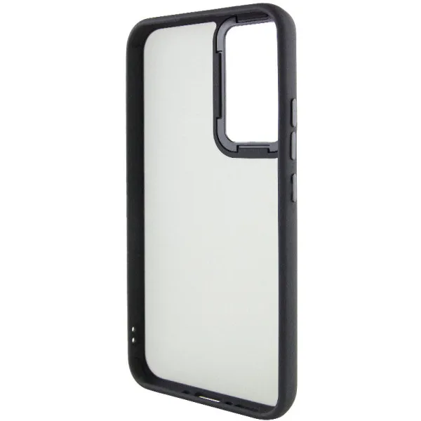 Чехол TPU+PC Lyon Frosted для Xiaomi Redmi Note 11 Pro 4G/5G / 12 Pro 4G — Черный — фото 3