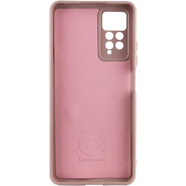 Чехол Silicone Cover Lakshmi Full Camera (AAA) для Xiaomi Redmi Note 11 Pro 4G/5G / 12 Pro 4G — Розовый — фото 2