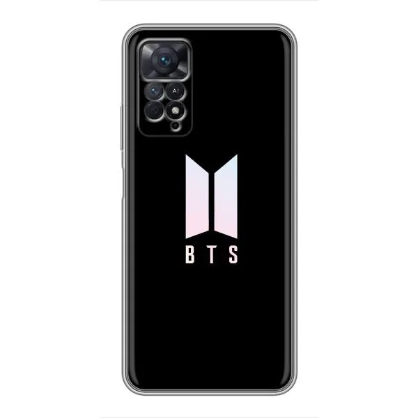 Чехол с принтом «Лого BTS» для Xiaomi Redmi Note 11 Pro