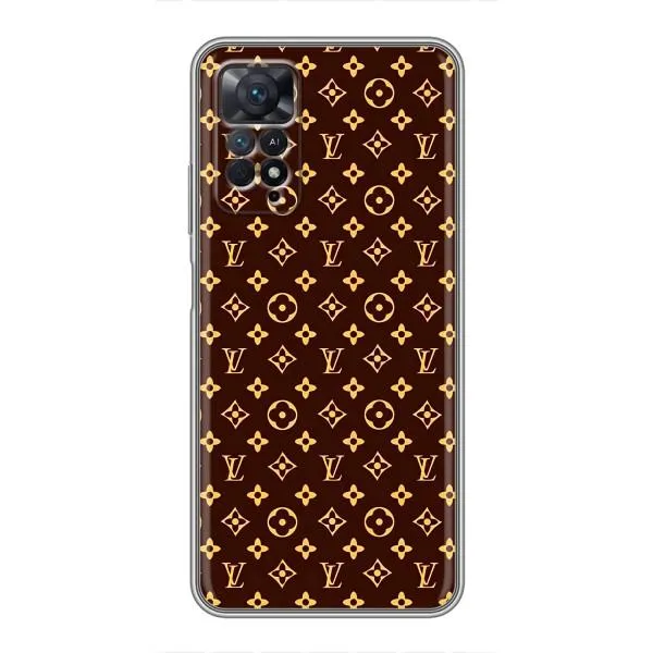 Чохол з принтом «лого LOUIS VUITTON» для Xiaomi Redmi Note 11 Pro Чохол з принтом «лого LOUIS VUITTON» для Xiaomi Redmi Note 11 Pro
