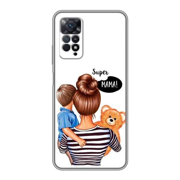 Чехол с принтом «Мама с сыном» для Xiaomi Redmi Note 11 Pro