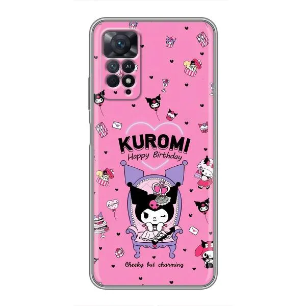 Чехол с принтом «KUROMI» для Xiaomi Redmi Note 11 Pro