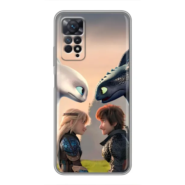 Чехол с принтом «Иккинг и Астрид» для Xiaomi Redmi Note 11 Pro Чехол с принтом «Иккинг и Астрид» для Xiaomi Redmi Note 11 Pro