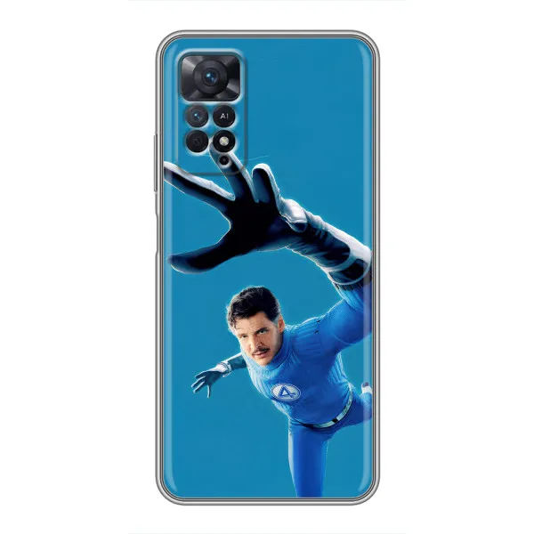 Чехол с принтом «Мистер Фантастик супергерой» для Xiaomi Redmi Note 11 Pro Чехол с принтом «Мистер Фантастик супергерой» для Xiaomi Redmi Note 11 Pro