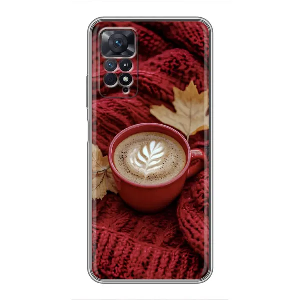 Чехол с принтом «Кофе на пледе» для Xiaomi Redmi Note 11 Pro Чехол с принтом «Кофе на пледе» для Xiaomi Redmi Note 11 Pro