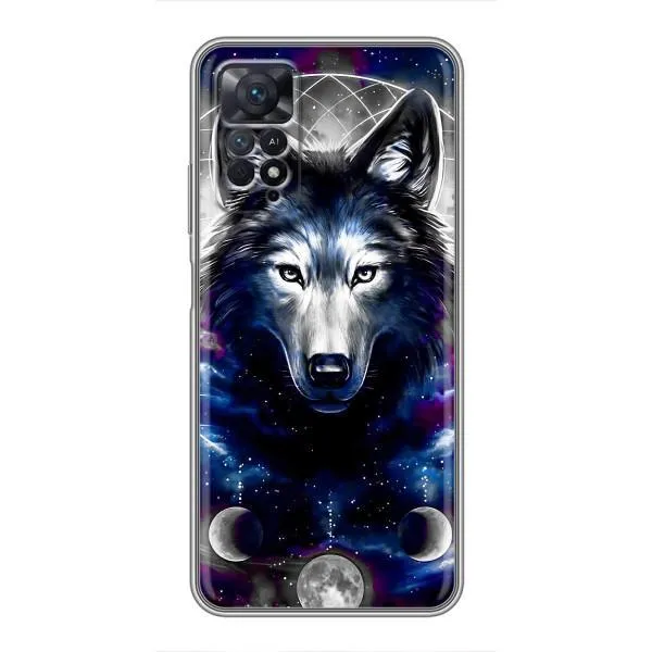 Чехол с принтом «Волк» для Xiaomi Redmi Note 11 Pro Чехол с принтом «Волк» для Xiaomi Redmi Note 11 Pro