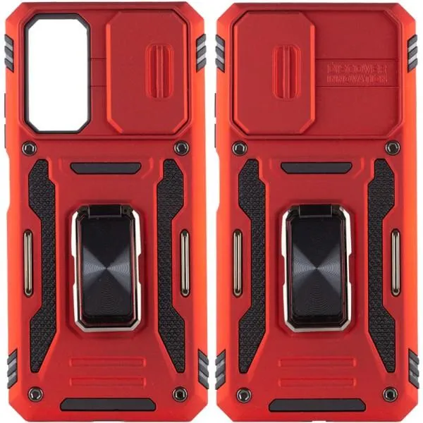 Ударостійкий чохол Camshield Army Ring для Xiaomi Redmi Note 11 (Global) / Note 11S / Note 12S — Червоний — фото 1 Ударостійкий чохол Camshield Army Ring для Xiaomi Redmi Note 11 (Global) / Note 11S / Note 12S — Червоний — фото 1