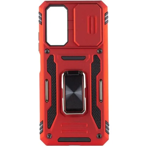 Ударостійкий чохол Camshield Army Ring для Xiaomi Redmi Note 11 (Global) / Note 11S / Note 12S — Червоний — фото 4 Ударостійкий чохол Camshield Army Ring для Xiaomi Redmi Note 11 (Global) / Note 11S / Note 12S — Червоний — фото 4