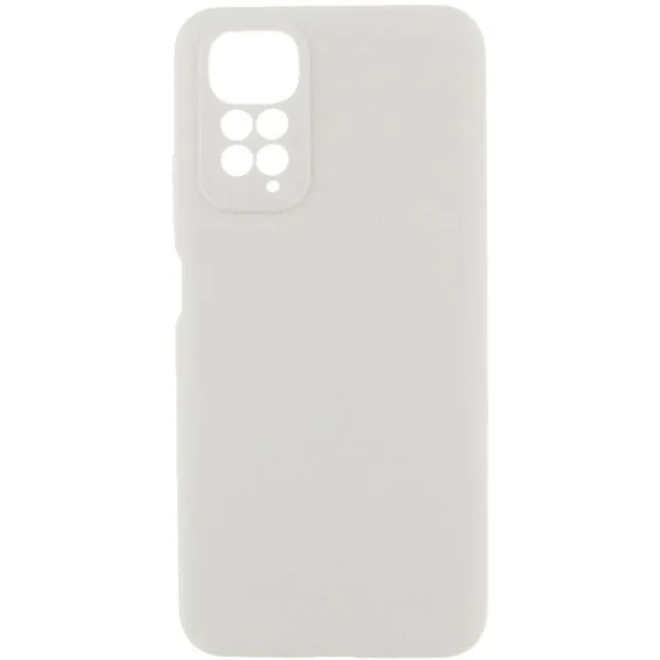 Чохол Silicone Cover Ummi Lakshmi Full Camera (AA) для Xiaomi Redmi Note 11 (Global) / Note 11S — Білий