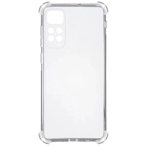TPU чехол GETMAN Ease logo усиленные углы Full Camera для Xiaomi Redmi Note 11 (Global) / Note 11S — Прозрачный — фото 5
