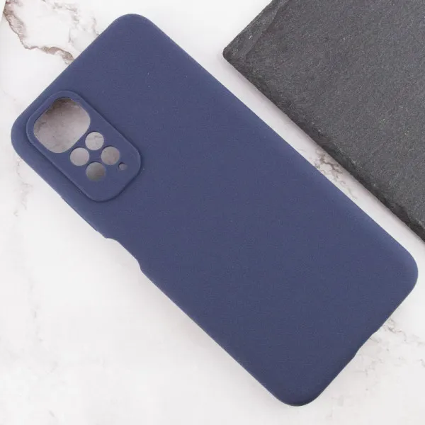 Чехол Silicone Cover Lakshmi Full Camera (AAA) для Xiaomi Redmi Note 11 (Global) / Note 11S — Темно-синий — фото 5 Чехол Silicone Cover Lakshmi Full Camera (AAA) для Xiaomi Redmi Note 11 (Global) / Note 11S — Темно-синий — фото 5