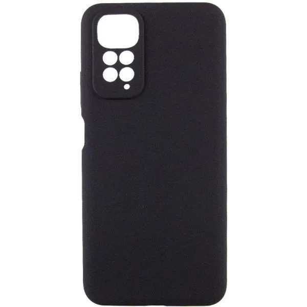 Чохол Silicone Cover Ummi Lakshmi Full Camera (AA) для Xiaomi Redmi Note 11 (Global) / Note 11S — Чорний — фото 1
