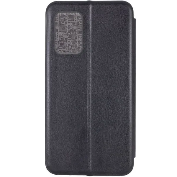 Кожаный чехол-книжка Classy для Xiaomi Redmi Note 11 (Global) / Note 11S — Черный — фото 4