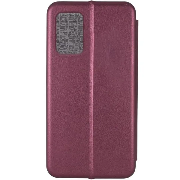 Шкіряний чохол-книжка Classy для Xiaomi Redmi Note 11 (Global) / Note 11S — Бордовий — фото 2