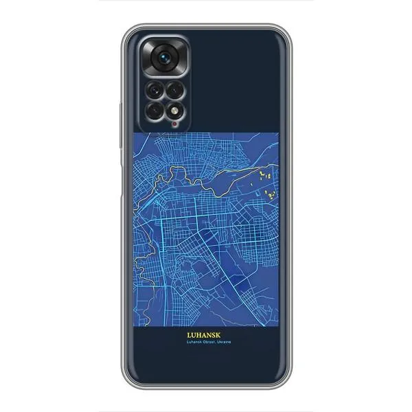 Чехол с принтом «Гуганск» для Xiaomi Redmi Note 11 / 11s