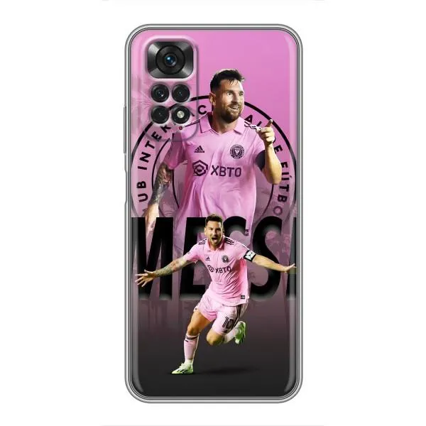 Чехол с принтом «Messi Miami» для Xiaomi Redmi Note 11 / 11s