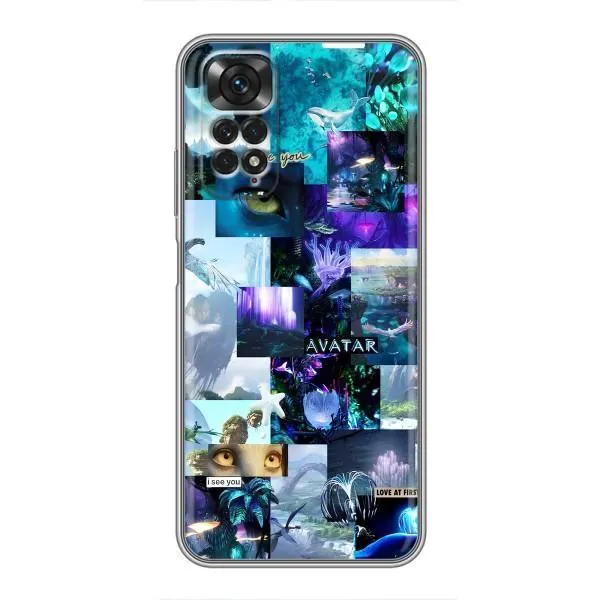 Чехол с принтом «коллаж Аватар» для Xiaomi Redmi Note 11 / 11s Чехол с принтом «коллаж Аватар» для Xiaomi Redmi Note 11 / 11s