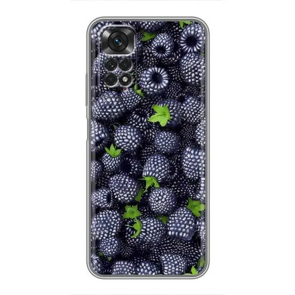 Чехол с принтом «Ежевика» для Xiaomi Redmi Note 11 / 11s