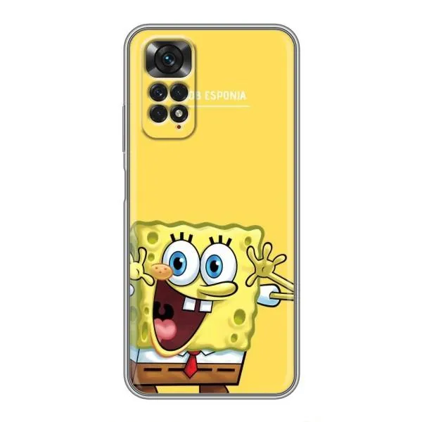Чехол с принтом «Губка Боб» для Xiaomi Redmi Note 11 / 11s Чехол с принтом «Губка Боб» для Xiaomi Redmi Note 11 / 11s