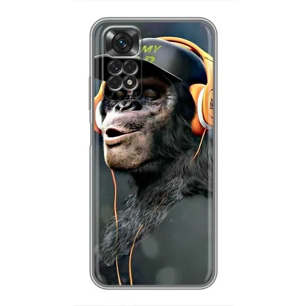 Чехол с принтом «В наушниках» для Xiaomi Redmi Note 11 / 11s Чехол с принтом «В наушниках» для Xiaomi Redmi Note 11 / 11s