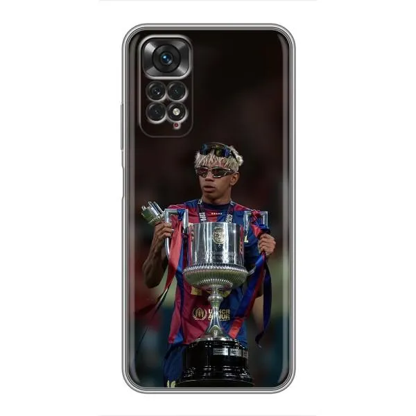 Чехол с принтом «Ямаль с кубком» для Xiaomi Redmi Note 11 / 11s