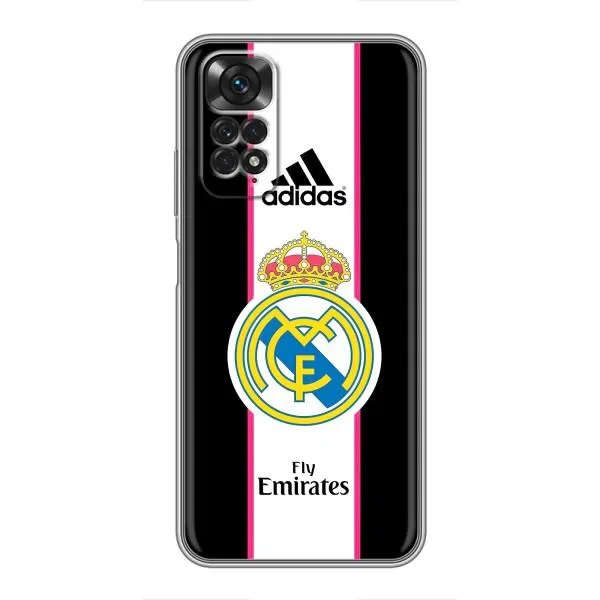 Чехол с принтом «лого Real Madrid» для Xiaomi Redmi Note 11 / 11s Чехол с принтом «лого Real Madrid» для Xiaomi Redmi Note 11 / 11s