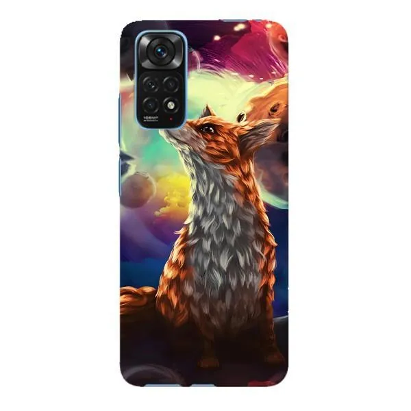 Чехол с принтом «Лисица в космосе» для Xiaomi Redmi Note 11E Pro Чехол с принтом «Лисица в космосе» для Xiaomi Redmi Note 11E Pro
