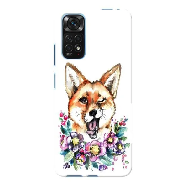 Чехол с принтом «Веселая лисичка» для Xiaomi Redmi Note 11E Pro Чехол с принтом «Веселая лисичка» для Xiaomi Redmi Note 11E Pro