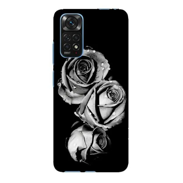 Чохол з принтом «Чорна троянда» для Xiaomi Redmi Note 11E Pro