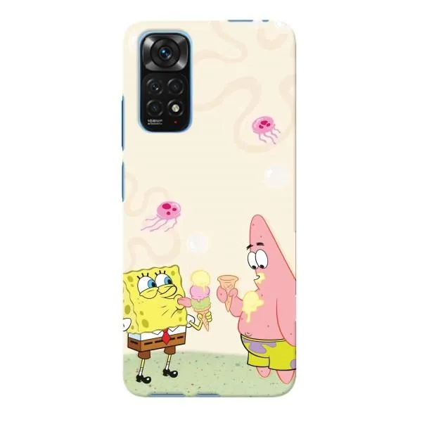 Чехол с принтом «Патрик и Боб» для Xiaomi Redmi Note 11E Pro Чехол с принтом «Патрик и Боб» для Xiaomi Redmi Note 11E Pro