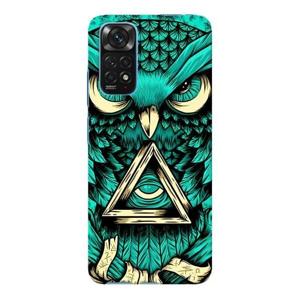 Чохол з принтом «Сова з оком» для Xiaomi Redmi Note 11E Pro