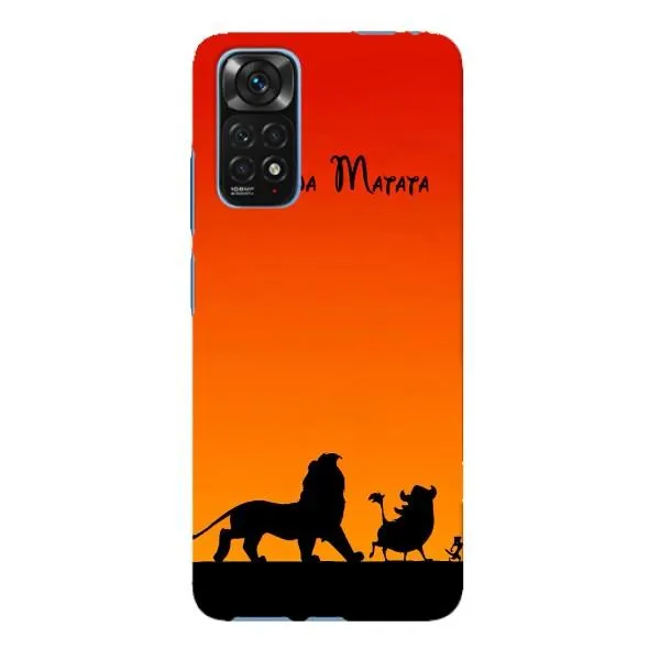 Чохол з принтом «Акуна Матата закат» для Xiaomi Redmi Note 11E Pro