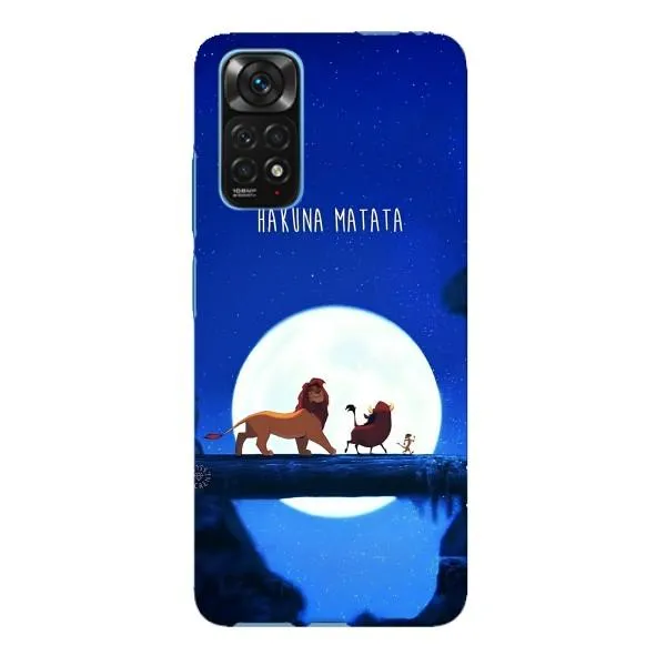 Чохол з принтом «Хакуна Матата» для Xiaomi Redmi Note 11E Pro
